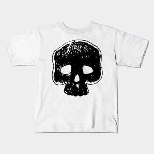 Human skull Kids T-Shirt